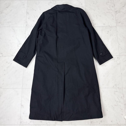 BURBERRY Coat Nova Check Asian fit S US size XS Black Authentic