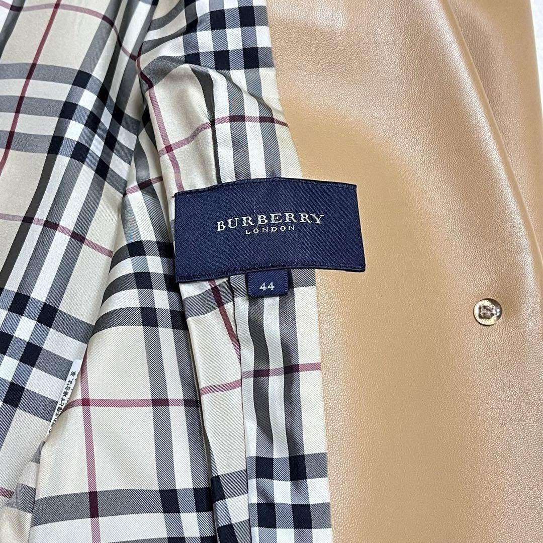 BURBERRY LONDON Jacket Nova Check Asian fit 2XL 44 US size XL Beige Authentic