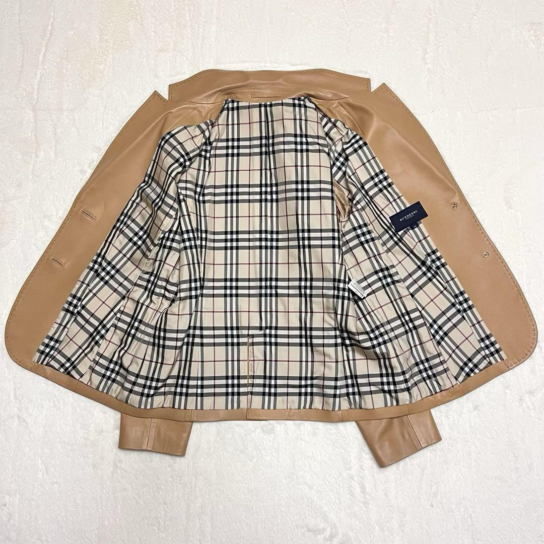 BURBERRY LONDON Jacket Nova Check Asian fit 2XL 44 US size XL Beige Authentic
