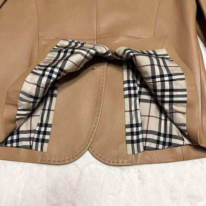 BURBERRY LONDON Jacket Nova Check Asian fit 2XL 44 US size XL Beige Authentic