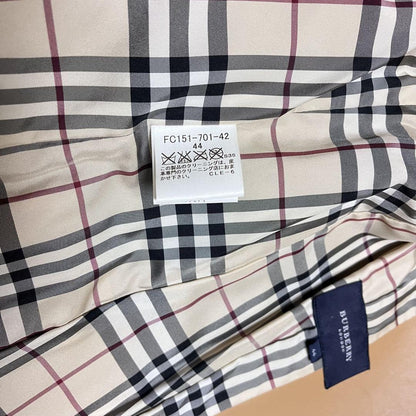 BURBERRY LONDON Jacket Nova Check Asian fit 2XL 44 US size XL Beige Authentic