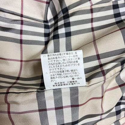 BURBERRY LONDON Jacket Nova Check Asian fit 2XL 44 US size XL Beige Authentic