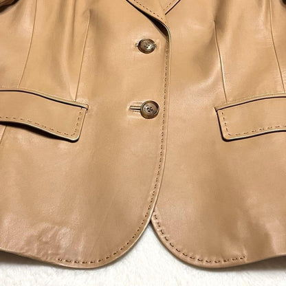 BURBERRY LONDON Jacket Nova Check Asian fit 2XL 44 US size XL Beige Authentic
