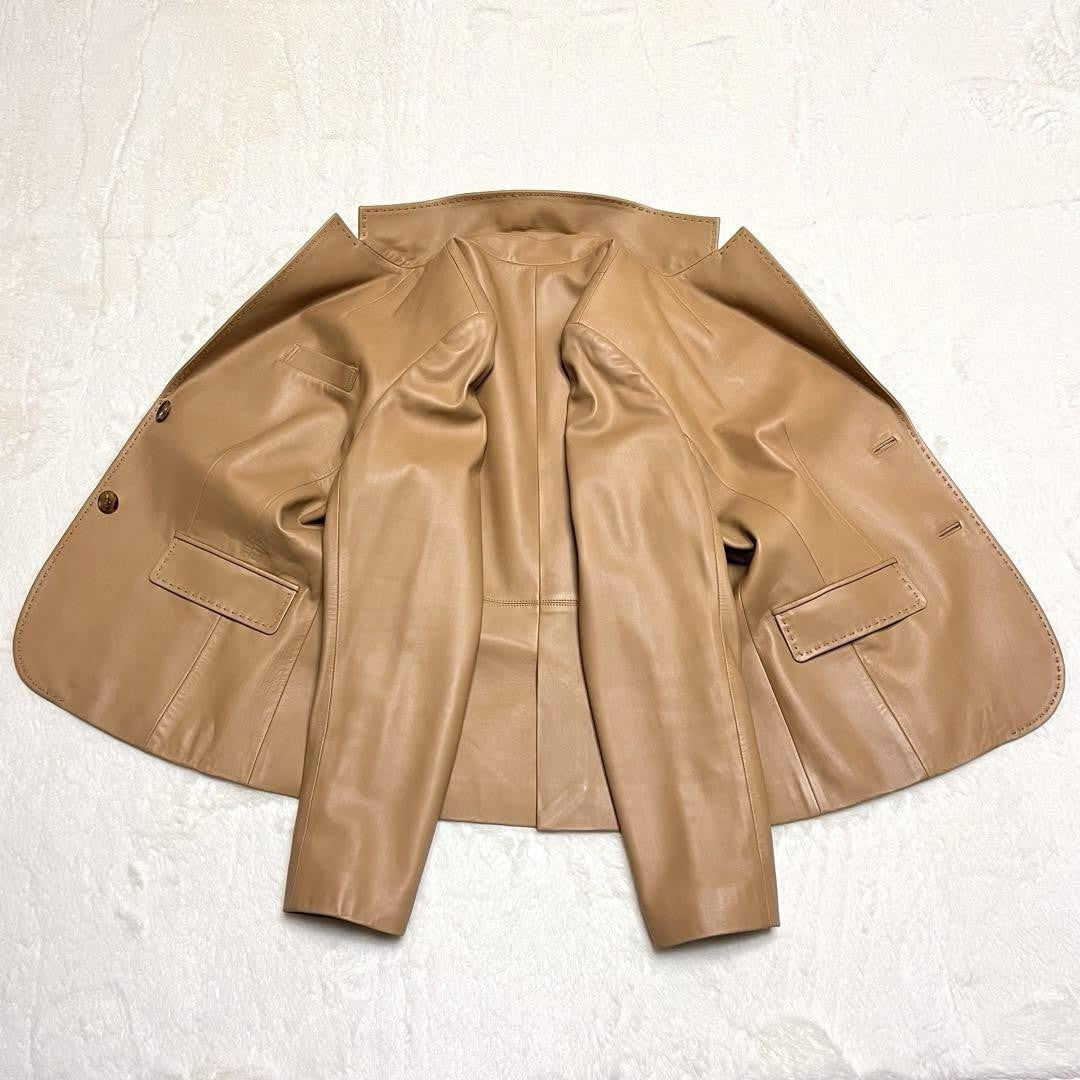 BURBERRY LONDON Jacket Nova Check Asian fit 2XL 44 US size XL Beige Authentic