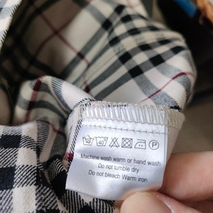 BURBERRY LONDON Jacket Nova Check Asian fit L US size M Authentic