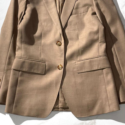 BURBERRY Jacket Asian fit XS US size 2XS Brown Beige Authentic