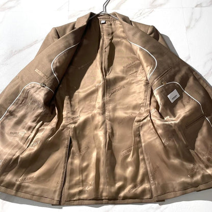 BURBERRY Jacket Asian fit XS US size 2XS Brown Beige Authentic