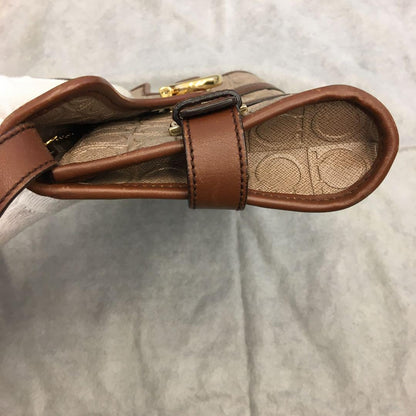 Salvatore Ferragamo Shoulder Bag Purse Gancini Leather Authentic