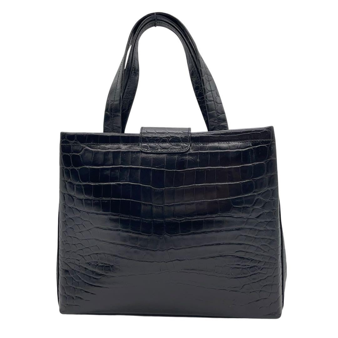 Salvatore Ferragamo Hand Bag Tote Purse Vara Ribbon Authentic