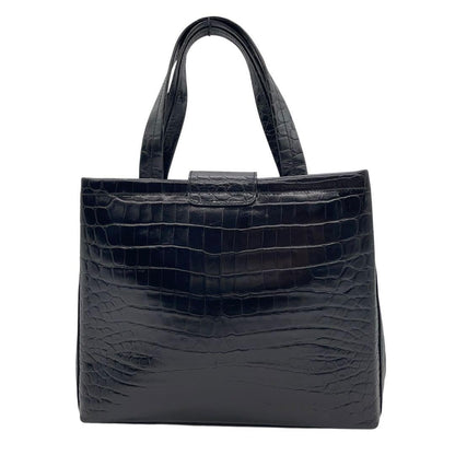 Salvatore Ferragamo Hand Bag Tote Purse Vara Ribbon Authentic
