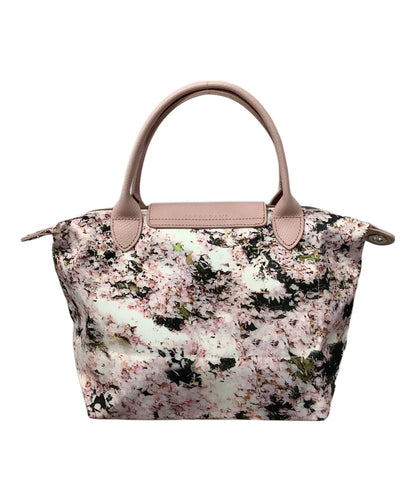 Longchamp Hand Shoulder Bag Tote Purse 2way Le Pliage Pink Authentic