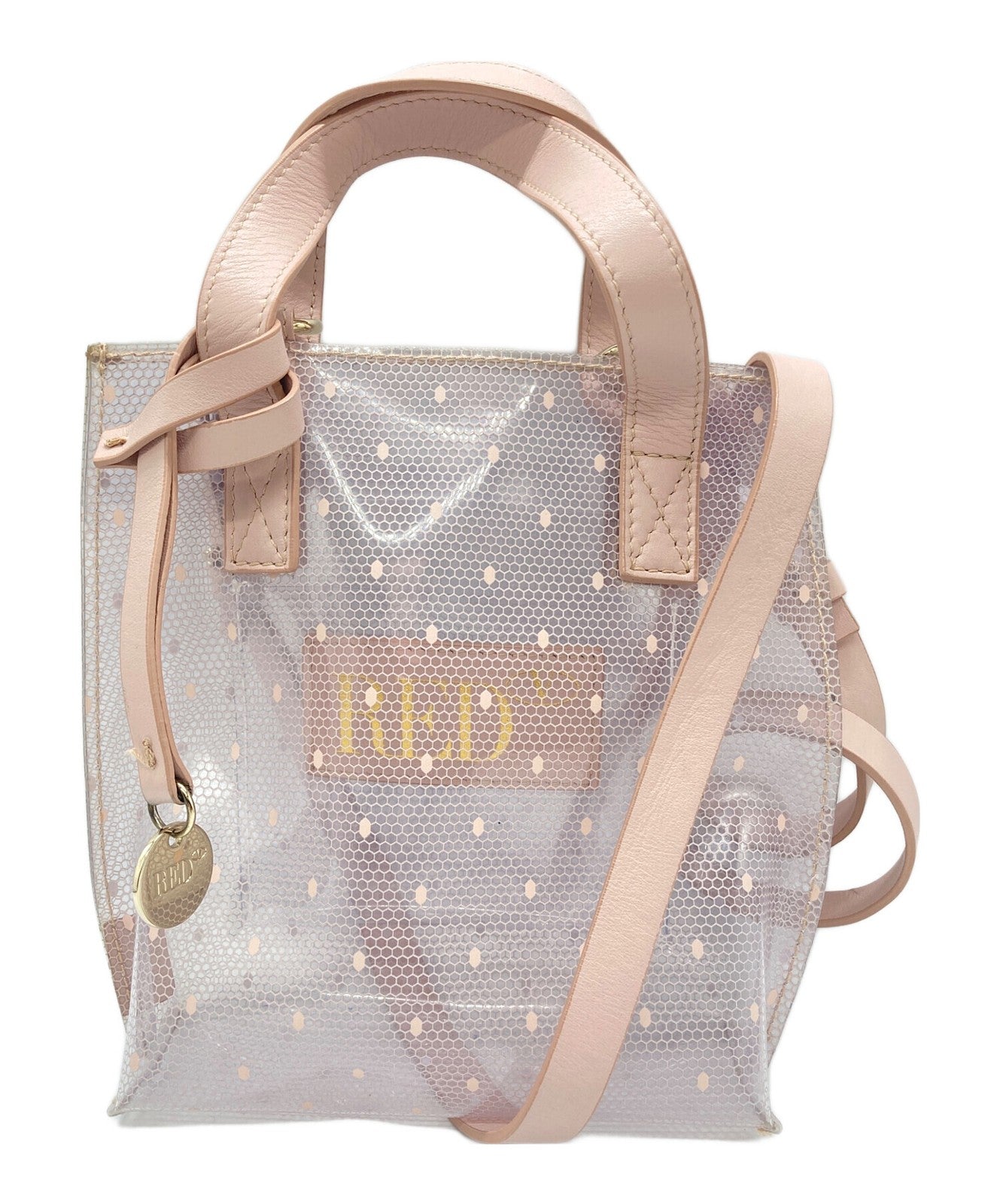 Red Valentino Shoulder Bag Purse Pink Authentic