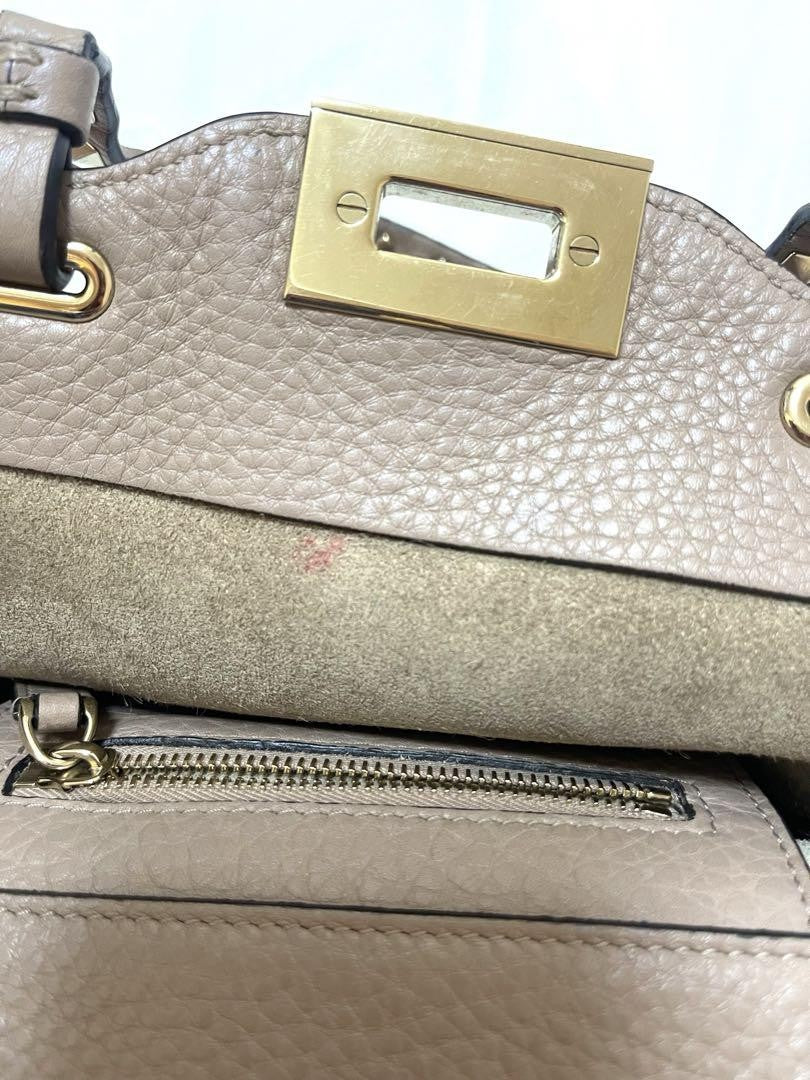 Valentino Shoulder Bag Purse Rockstuds Pink Authentic