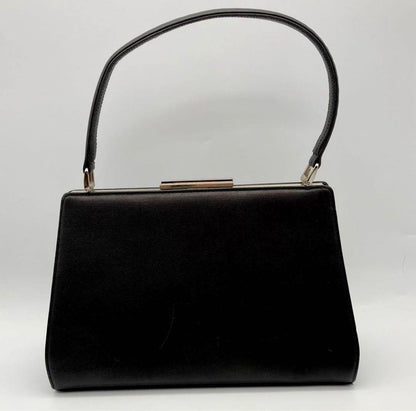 Valentino Hand Bag Tote Purse Black Authentic