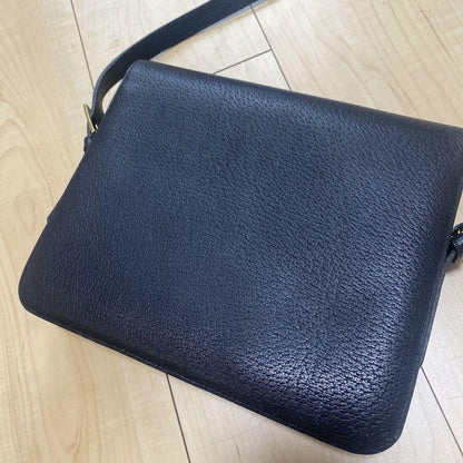 Valentino Garavani Shoulder Bag Purse Logo Black Authentic