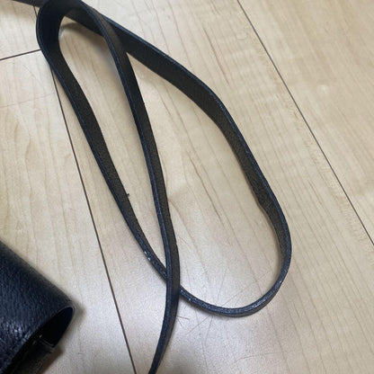 Valentino Garavani Shoulder Bag Purse Logo Black Authentic