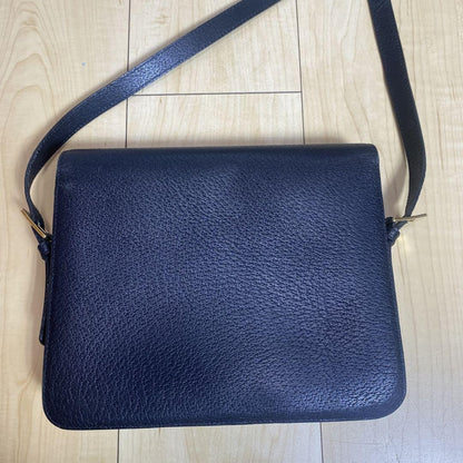 Valentino Garavani Shoulder Bag Purse Logo Black Authentic