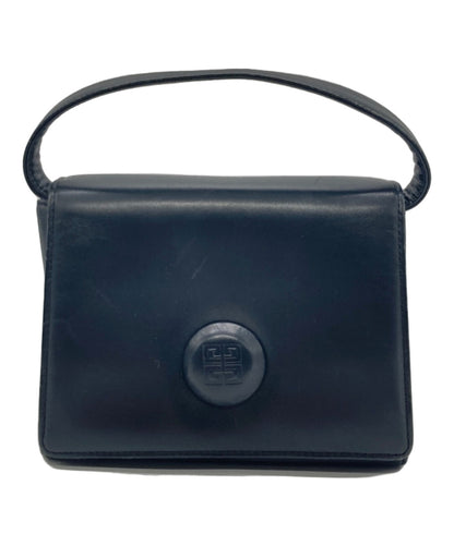 GIVENCHY Hand Bag Tote Purse 4G Black Authentic