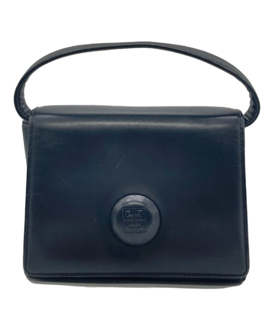 GIVENCHY Hand Bag Tote Purse 4G Black Authentic