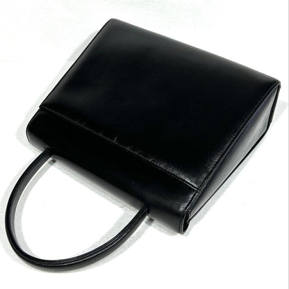 GIVENCHY Hand Bag Tote Purse 4G Leather Black Authentic