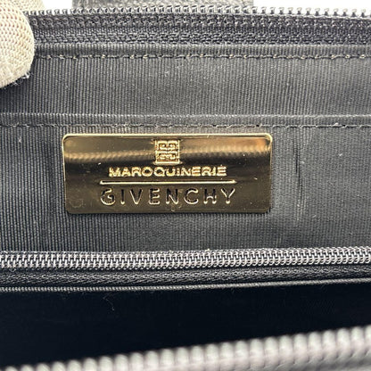 GIVENCHY Hand Bag Tote Purse 4G Leather Black Authentic