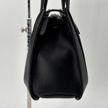 GIVENCHY Hand Bag Tote Purse 4G Leather Black Authentic