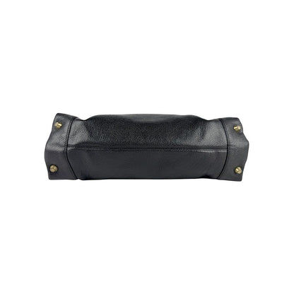 GIVENCHY Hand Bag Tote Purse 4G Leather Black Authentic