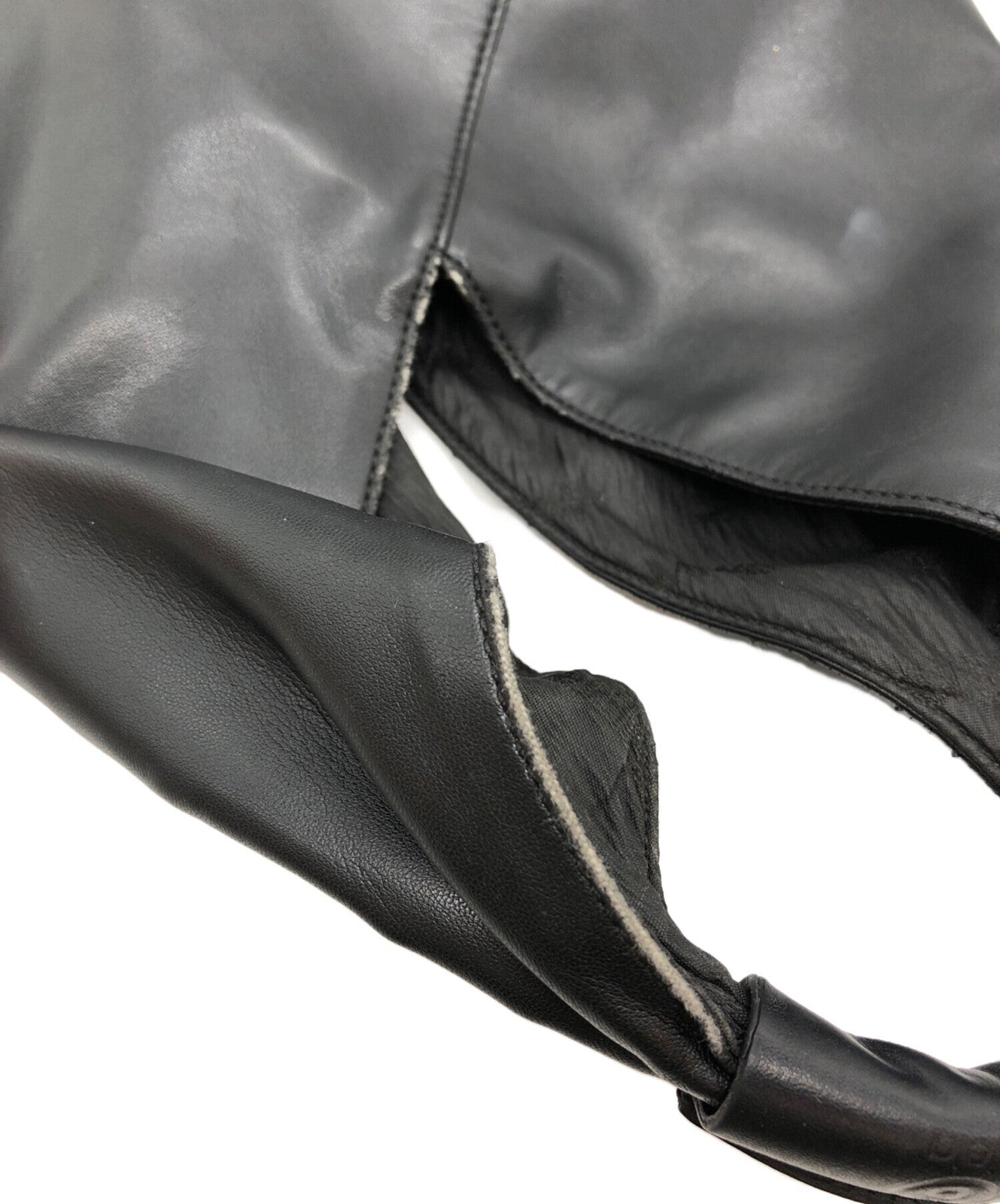 MM6 Maison Margiela Hand Bag Tote Purse Japanese Black Authentic