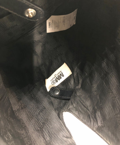 MM6 Maison Margiela Hand Bag Tote Purse Japanese Black Authentic