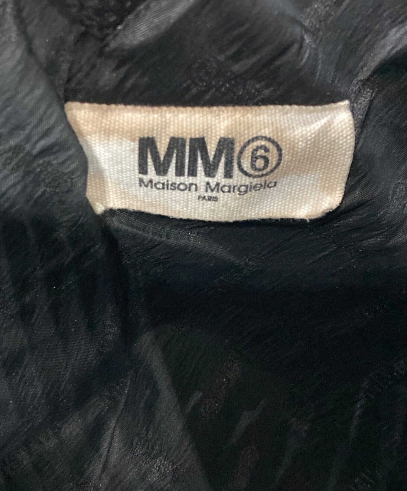 MM6 Maison Margiela Hand Bag Tote Purse Japanese Authentic