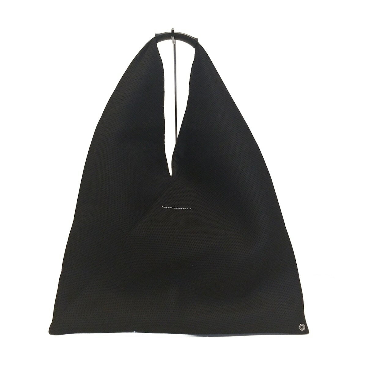 MM6 Maison Margiela Shoulder Bag Purse Japanese Mesh Leather Black Authentic