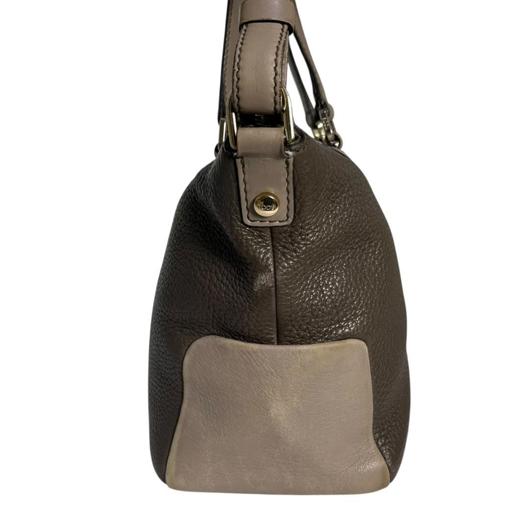 TOD'S Hand Shoulder Bag Tote Purse 2way Leather Authentic
