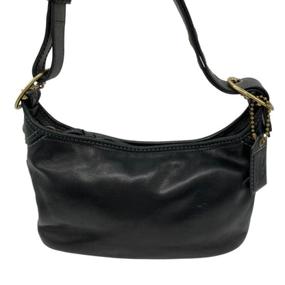 COACH Hand Shoulder Bag Tote Purse 11429 Leather Black Authentic