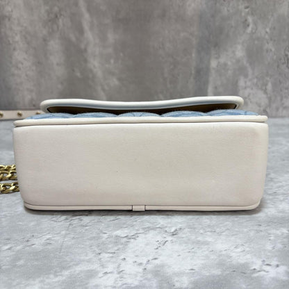 COACH Shoulder Bag Purse Signature Turn Lock Authentic