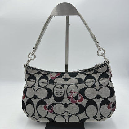 COACH Shoulder Bag Purse Accessory Pouch Signature Authentic