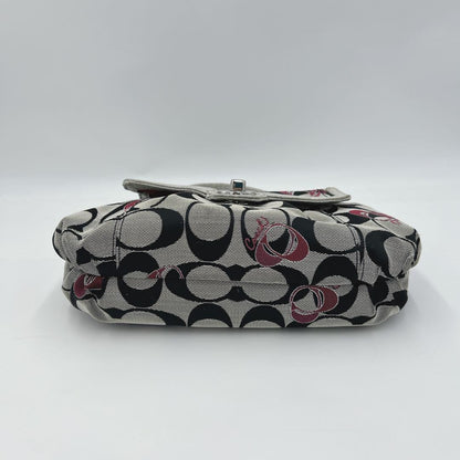 COACH Shoulder Bag Purse Accessory Pouch Signature Authentic