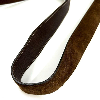COACH Shoulder Bag Purse 9322 Suede Dark Brown Authentic