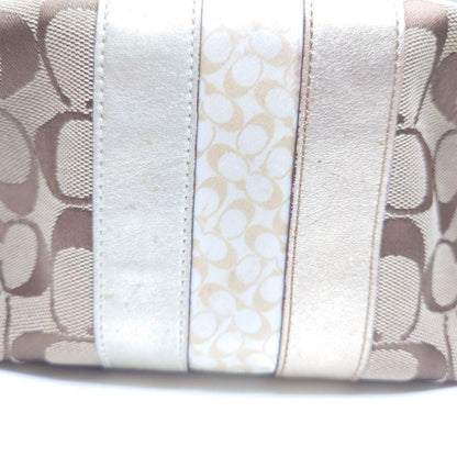 COACH Accessory Pouch Hand Bag Tote Purse Signature Authentic