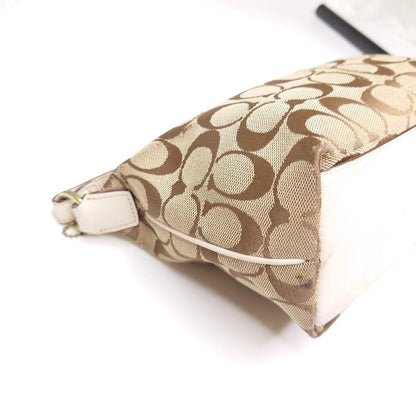 COACH Accessory Pouch Hand Bag Tote Purse Signature Authentic