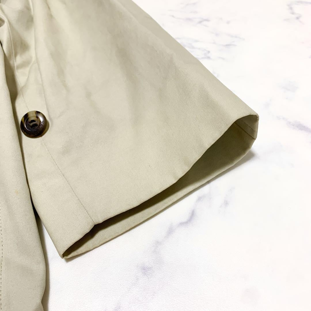 BURBERRY Coat Nova Check Asian fit L US size M Beige Authentic