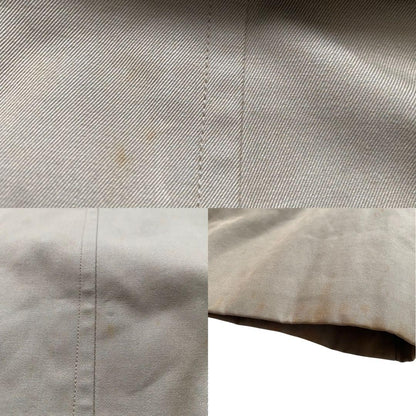 BURBERRY Coat Nova Check Asian fit S US size XS Khaki Authentic