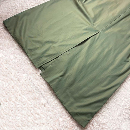 BURBERRY Coat Nova Check FREE SIZE Khaki Authentic
