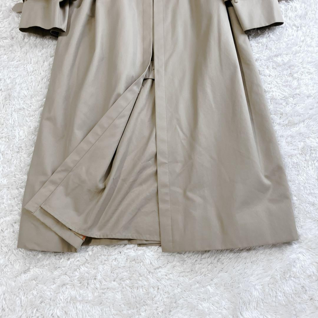 BURBERRY Coat Nova Check Asian fit XL US size L Beige Authentic