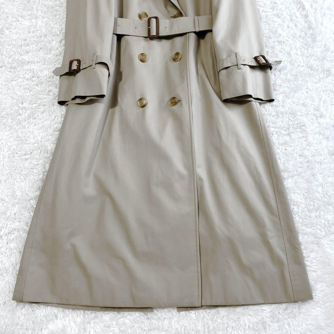 BURBERRY Coat Nova Check Asian fit XL US size L Beige Authentic