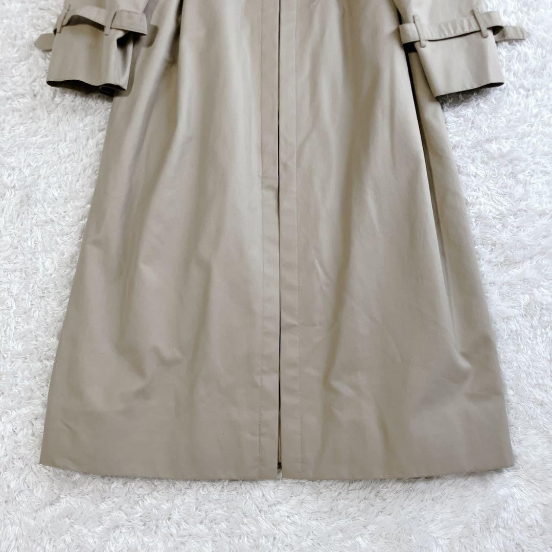 BURBERRY Coat Nova Check Asian fit XL US size L Beige Authentic