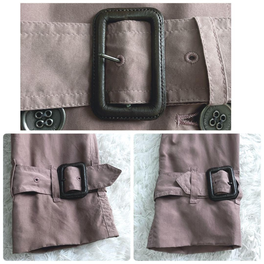 BURBERRY LONDON Coat Asian fit L 40 US size M Pink Authentic
