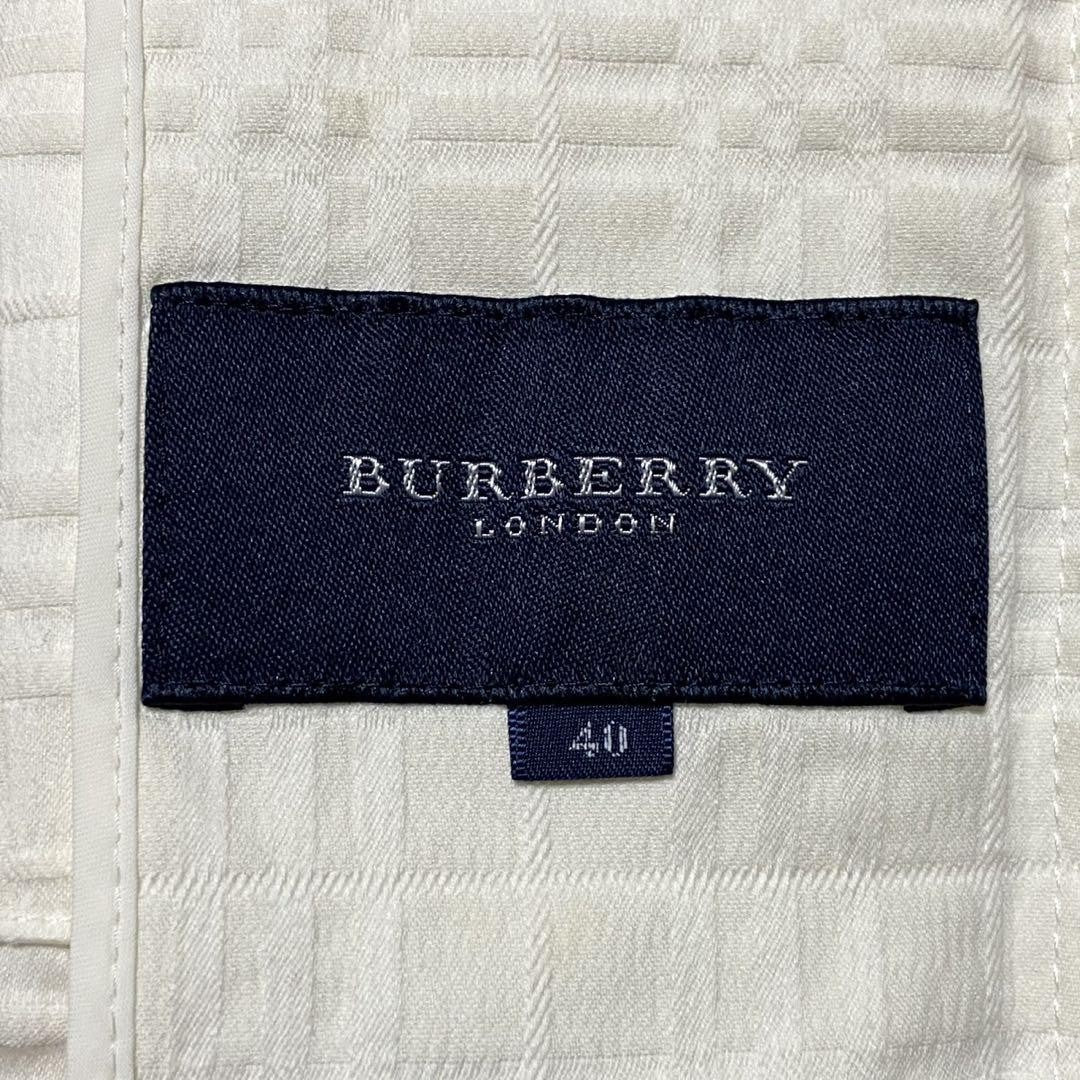 BURBERRY LONDON Jacket Asian fit L 40 US size M White Authentic