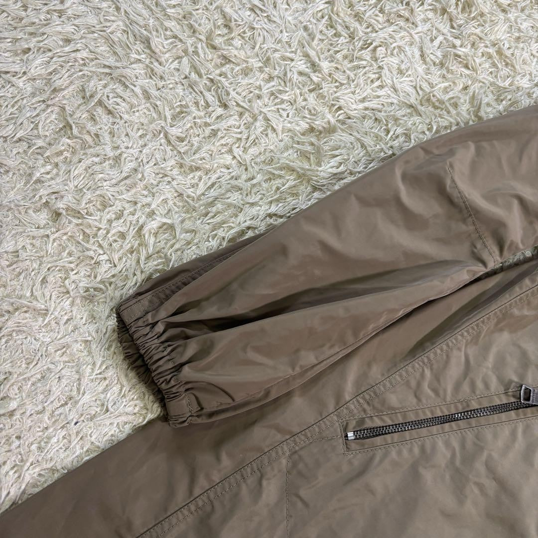 BURBERRY Mountain Hoodie Coat Nova Check Asian fit L 40 US size M Khaki Auth