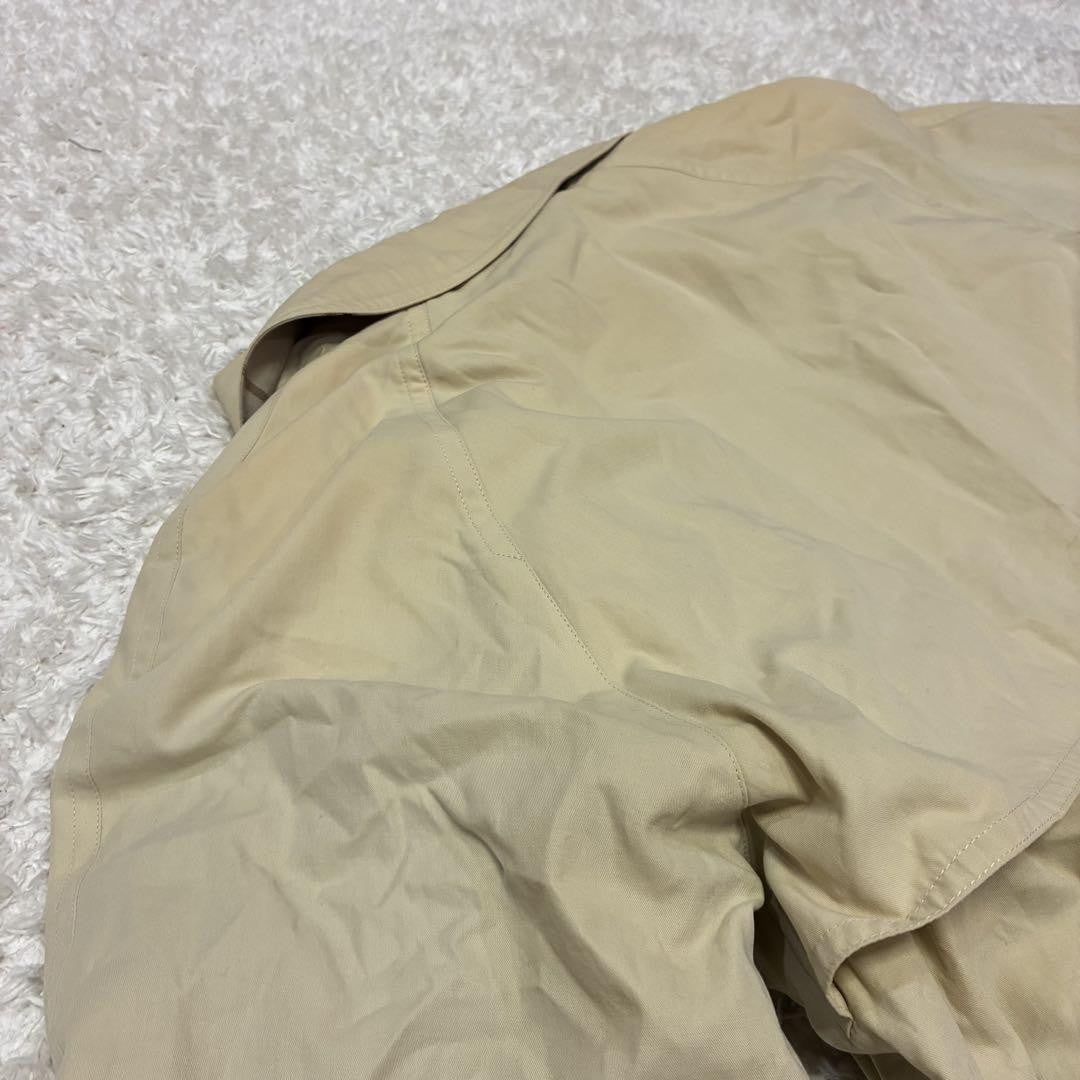 BURBERRYS Coat Nova Check Asian fit S US size XS Light Beige Authentic