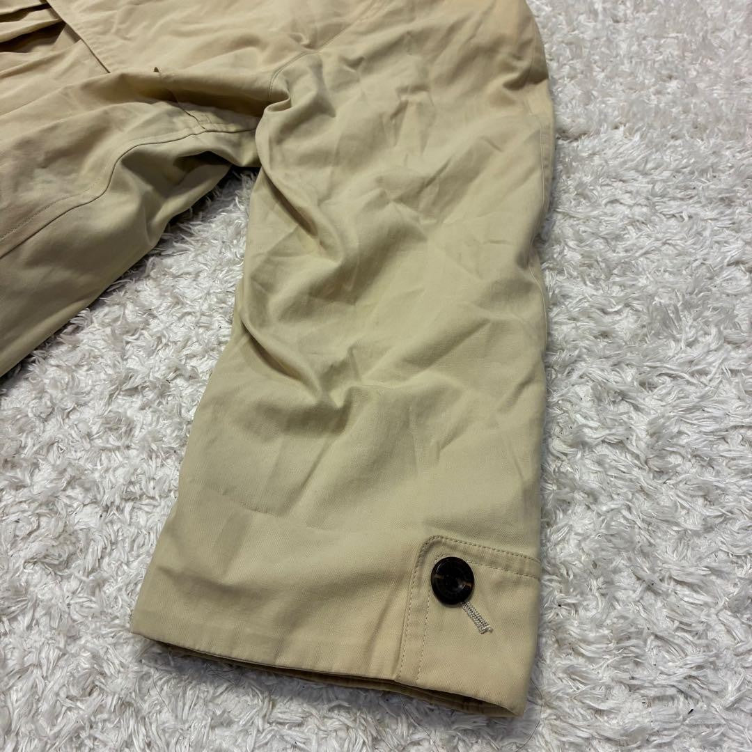 BURBERRYS Coat Nova Check Asian fit S US size XS Light Beige Authentic
